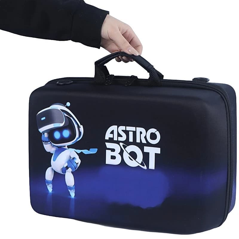 کیف کنسول بازی PS5 Slim طرح Astro Bot — تصویر ۴