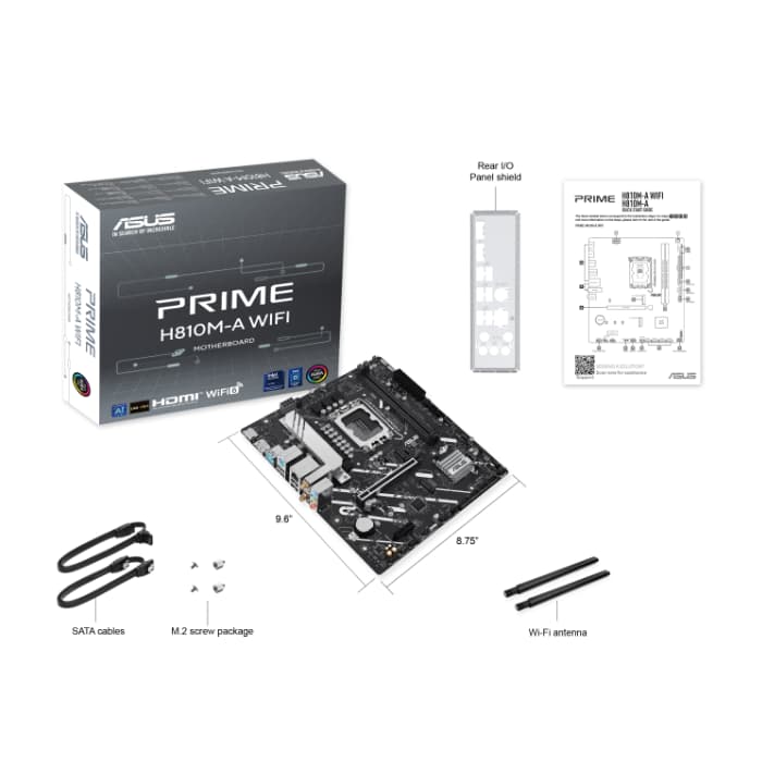 مادربرد ایسوس مدل Prime H810M-A Wi-Fi — تصویر ۹