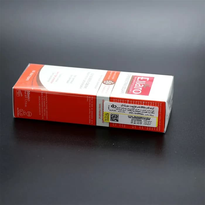 کرم ضدآفتاب انواع پوست SPF50 بی رنگ الارو — تصویر ۲
