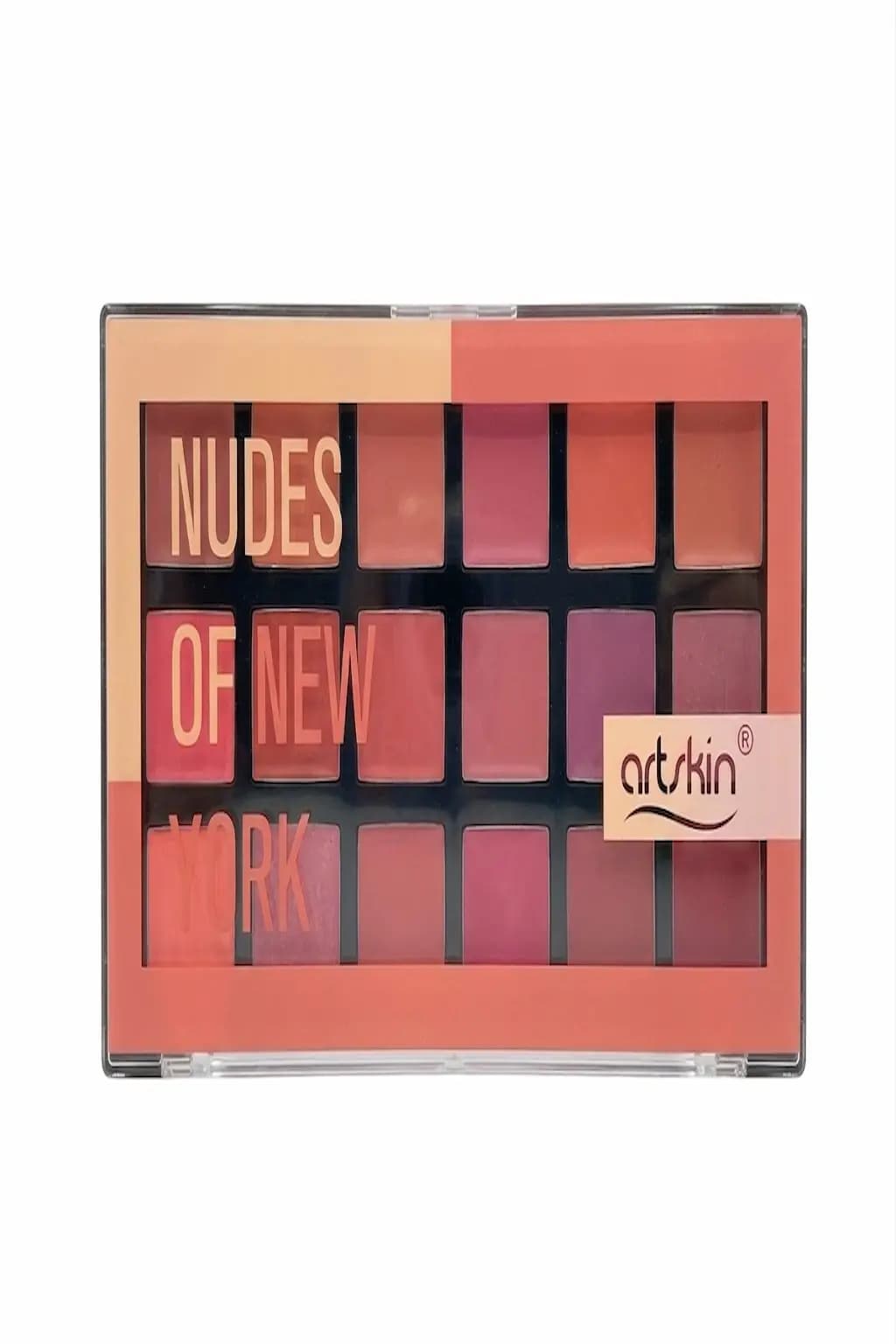 پالت رژ لب ۱۸ رنگ آرت اسکین (Artskin Lip Palette) – برند آرت اسکین (Artskin)
