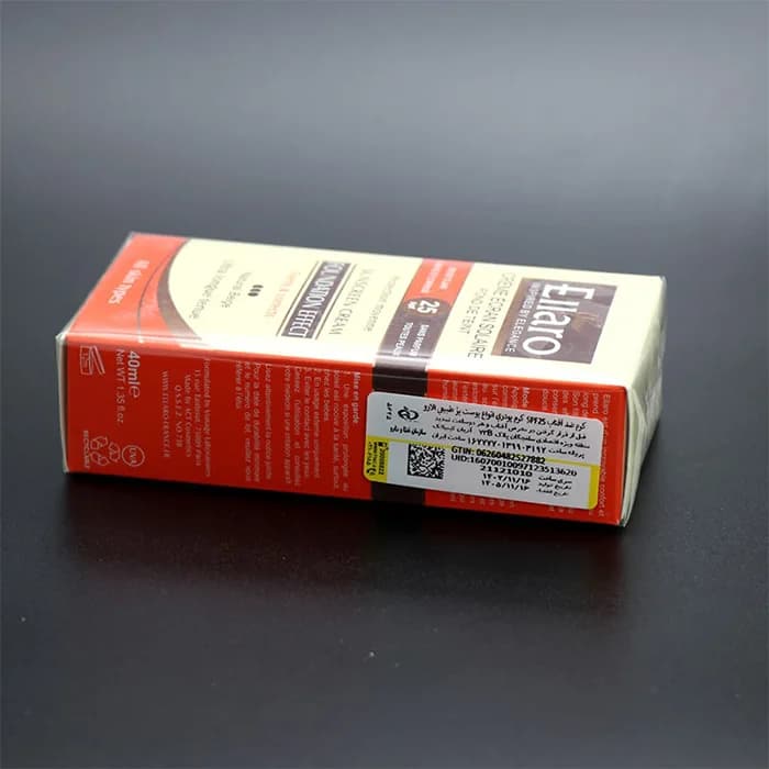 کرم ضدآفتاب SPF25 انواع پوست بژ طبیعی الارو — تصویر ۲