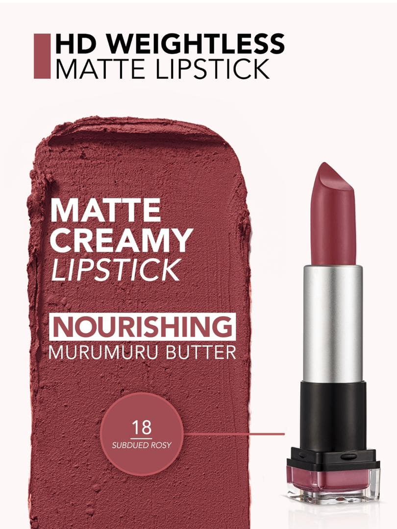 رژلب مات سبک فلورمار HD (Weightless Matte) — تصویر ۷