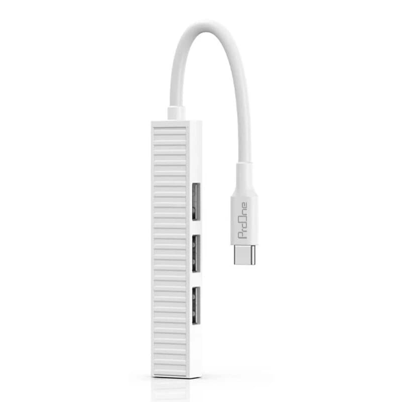 هاب 4 پورت Type-C پرووان مدل PHU553 | USB 3.0 و USB 2.0 — تصویر ۲