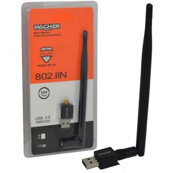 دانگل و آنتن وای فای مچر MR 136