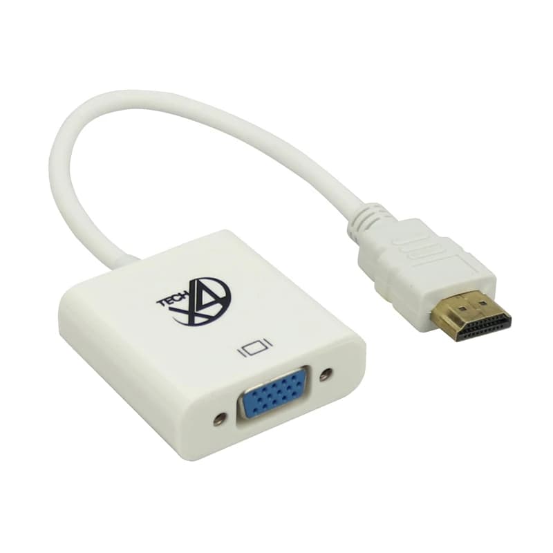 تبدیل HDMI به VGA ایکس فورتک X4Tech + کابل صدا — تصویر ۲
