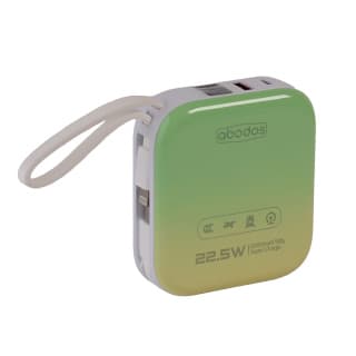 پاوربانک 10000 میلیآمپر ساعت آبودوس مدل AS-PS66 | شارژ سریع — تصویر ۲