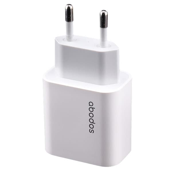 شارژر دیواری 20 وات آبودوس مدل AS-CS23 KIT به همراه کابل Lightning — تصویر ۲