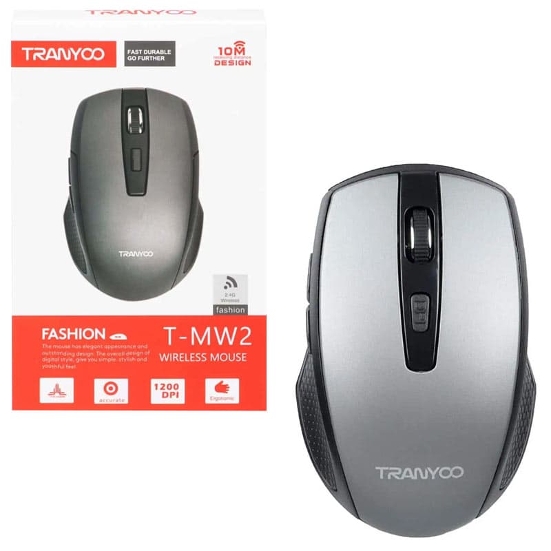 موس بی سیم TRANYOO T-MW2 — تصویر ۲
