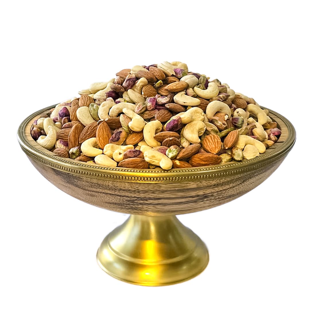 آجیل سه مغز خام لوکس
