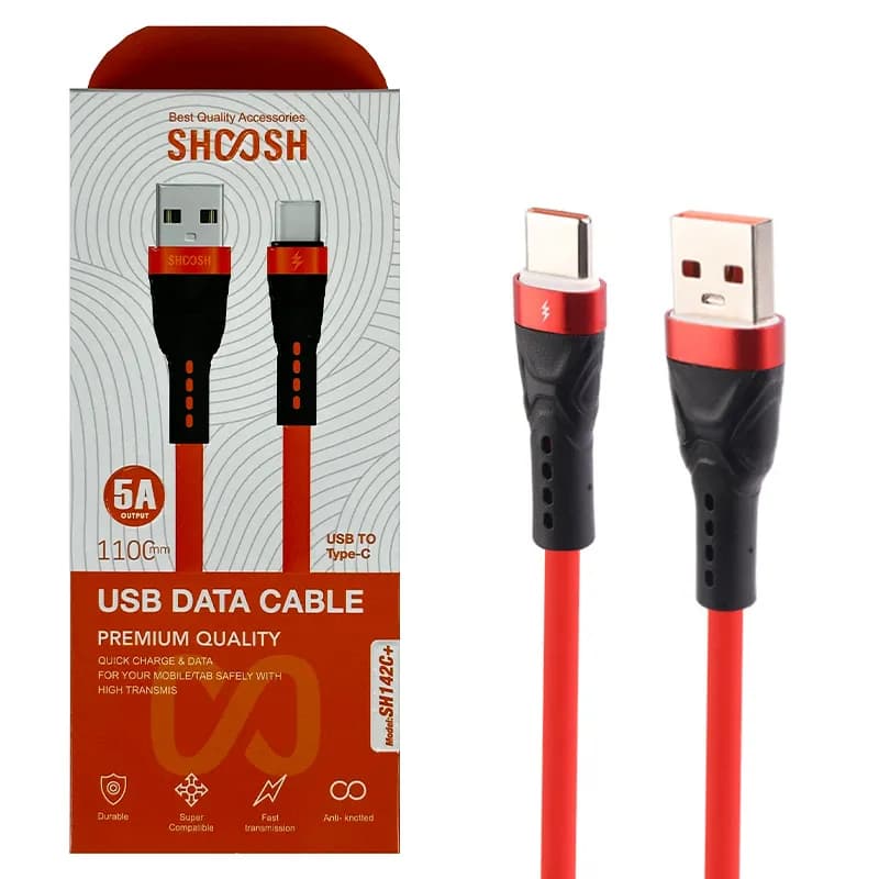کابل USB به Type-C شوش SH142C+