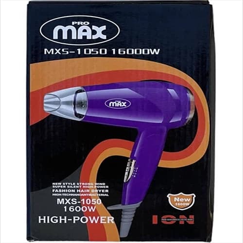 سشوار پرو مکس MXS-1050 توان 1600 وات | سشوار حرفه ای پر قدرت — تصویر ۳