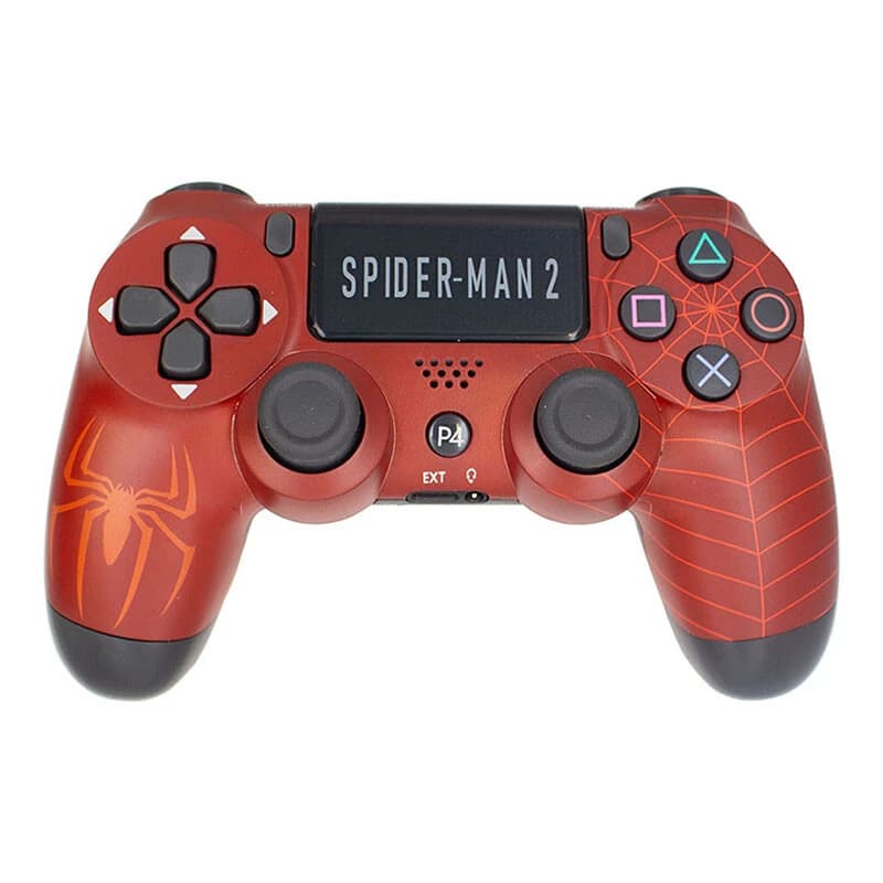 دسته بازی بی سیم ps4 High Copy طرح Spider Man