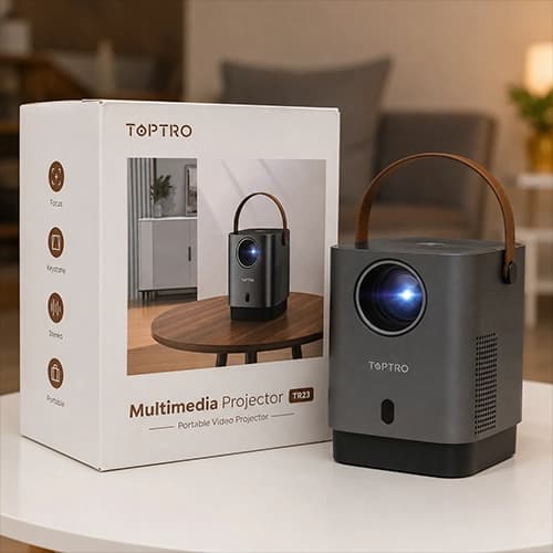 ویدئو پروژکتور قابل حمل TOPTRO مدل TR23