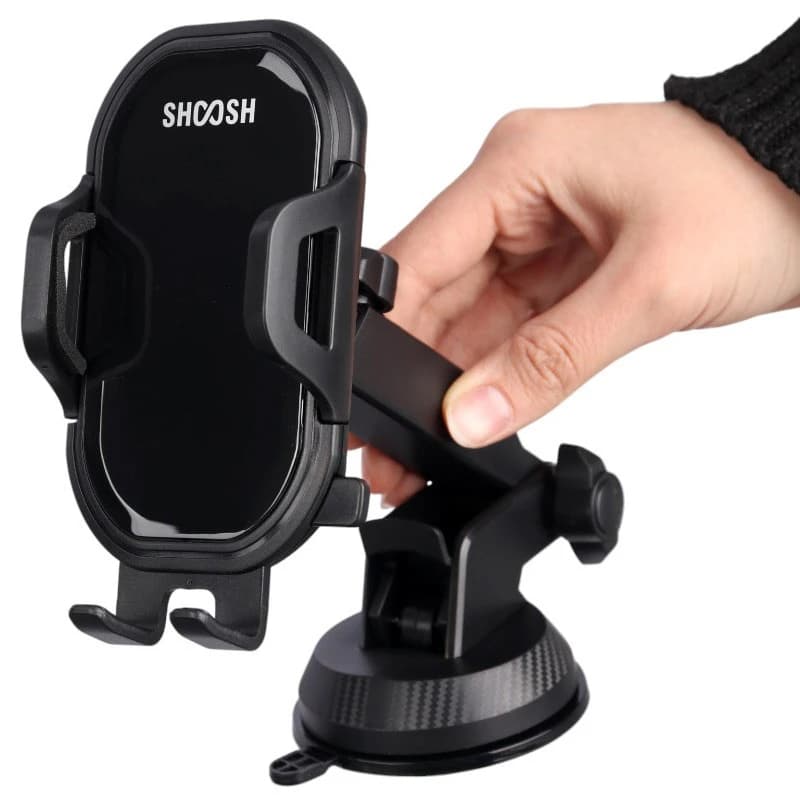 هولدر داشبوردی گیره‌ای شوش SHOOSH SH-9020 | نگهدارنده موبایل خودرو — تصویر ۴