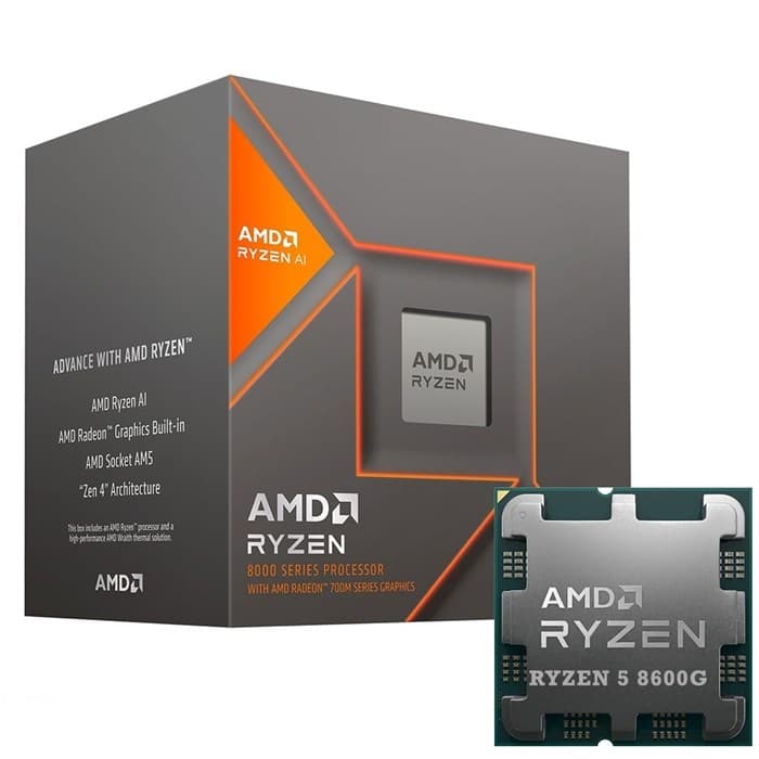پردازنده ای ام دی CPU AMD Ryzen 5 8600G بدون باکس — تصویر ۲