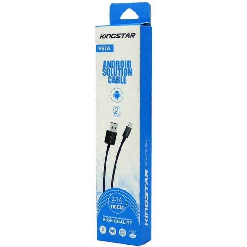 کابل تبدیلUSB به لایتنینگ کینگ استار مدل Cable K67i Lightning