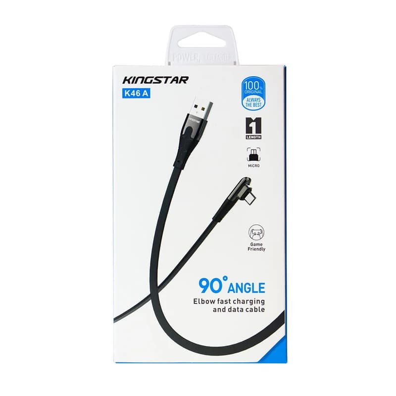 کابل شارژ Micro USB کینگ استار مدل Cable K46A