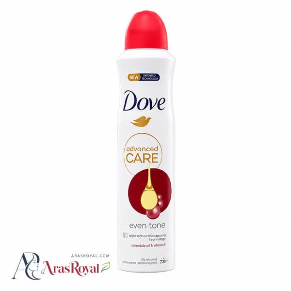 اسپری ضد تعریق داو Dove مدل ایون تون Even Tone یو کی انگلیس حجم 250 میل