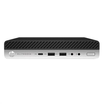 مینی کیس تاینی (تین کلاینت) میکرو کیس استوک hp مدل G4 tiny پردازنده Core i5-8400t رم 16GB حافظه 256GB — تصویر ۶