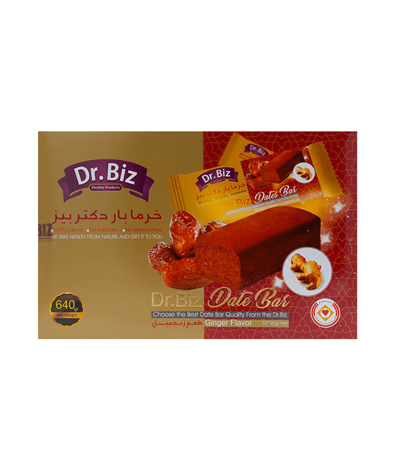 خرما بار زنجبیلی Dr.BIZ