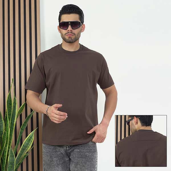 تیشرت سایز بزرگ نخ 28 کد6981 — تصویر ۴