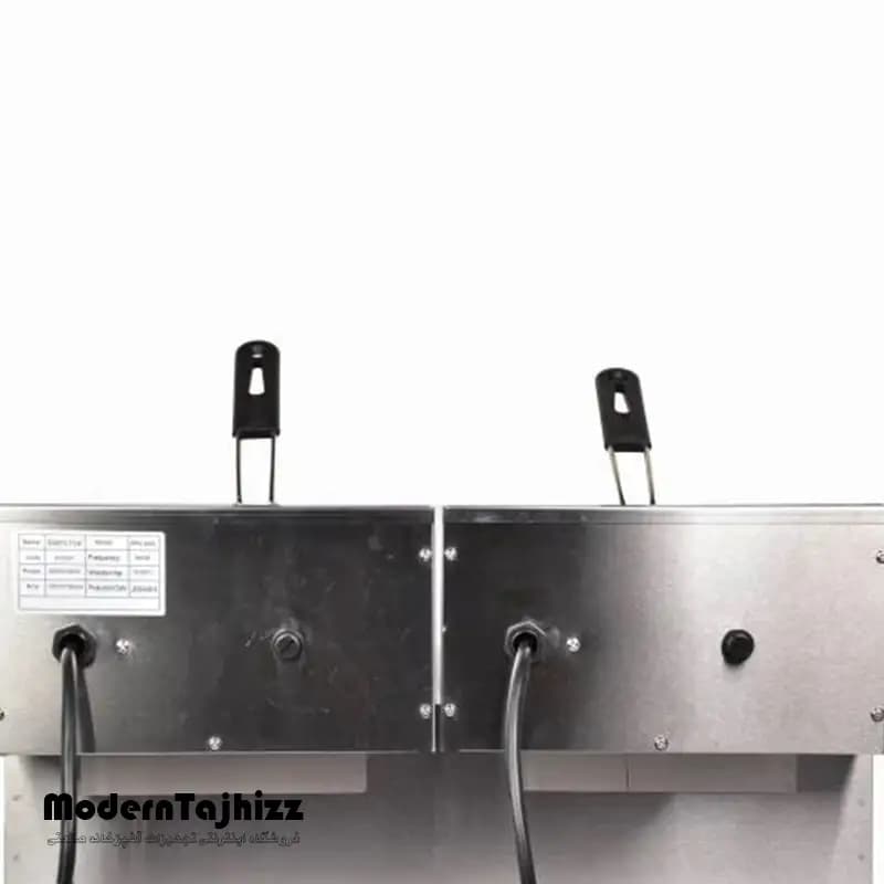 سرخ کن صنعتی برقی دو لگن Best بست 12 لیتری PT-169S — تصویر ۸