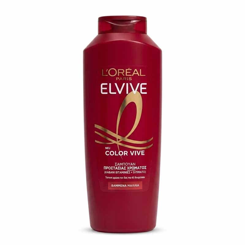 شامپو لورال السیو Color Vive (قرمز) برای موهای رنگ شده حجم 400 میل