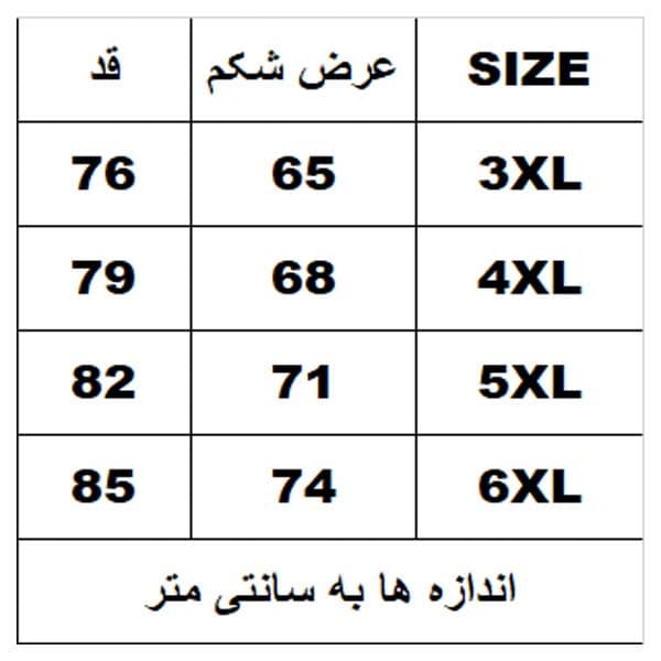 پولوشرت سایز بزرگ کد6892 — تصویر ۳