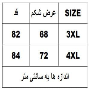 تیشرت مراکشی سایز بزرگ کد6894 — تصویر ۳