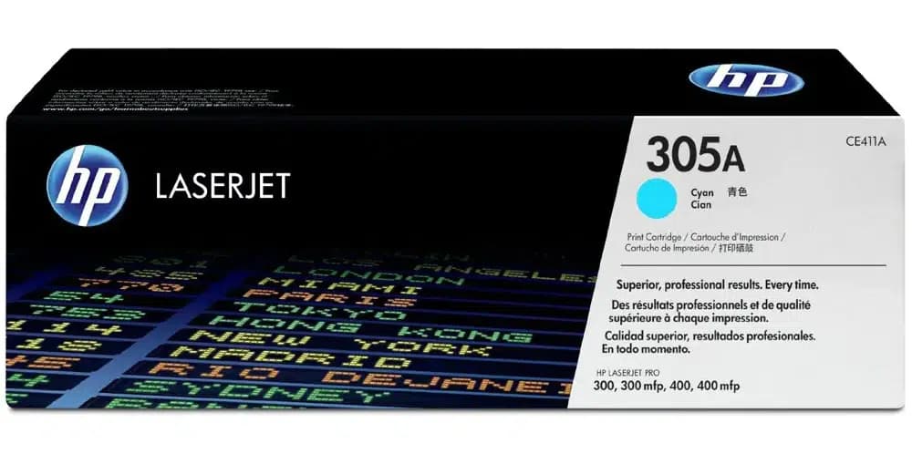 کارتریج رنگی آبی اچ پی HP 305A