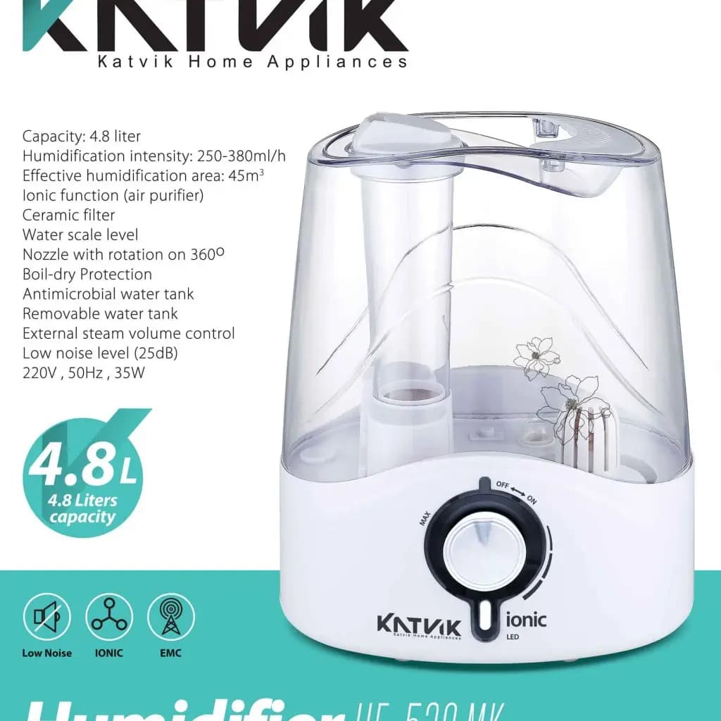 دستگاه بخور سرد کاتویک مدل HF-530 — تصویر ۲