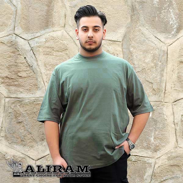 تیشرت سایز بزرگ نخ 28 کد6980