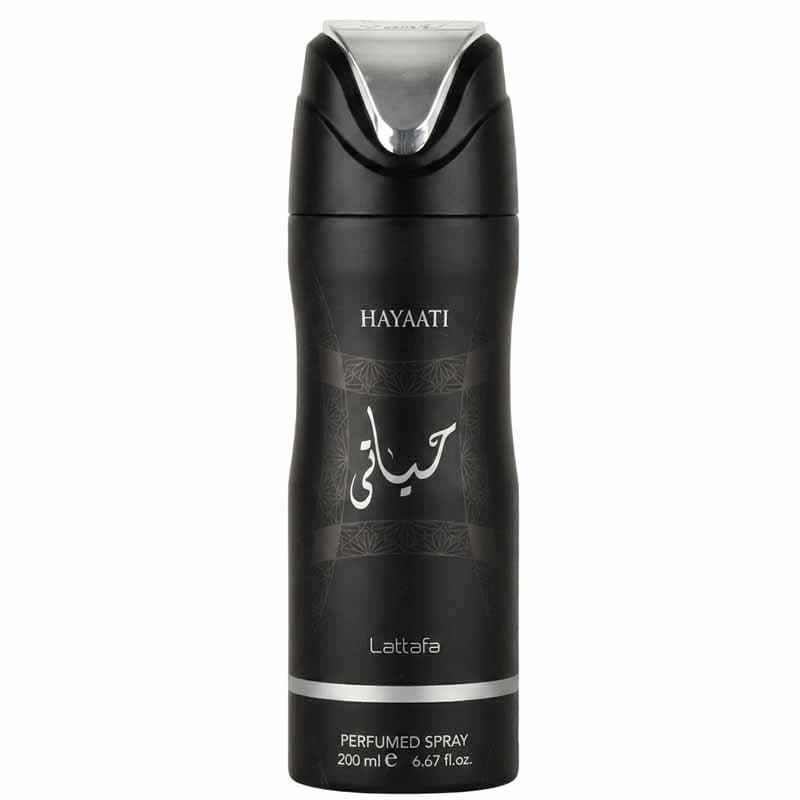 اسپری حیاتی مشکی لطافه با رایحه خنک 200 میل