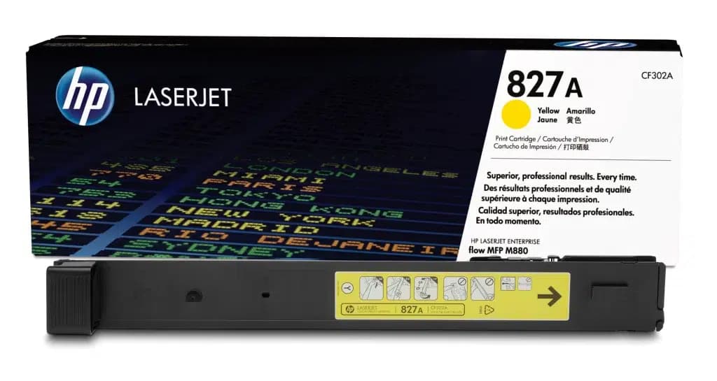 کارتریج لیزری رنگی زرد اچ پی HP 827A — تصویر ۳