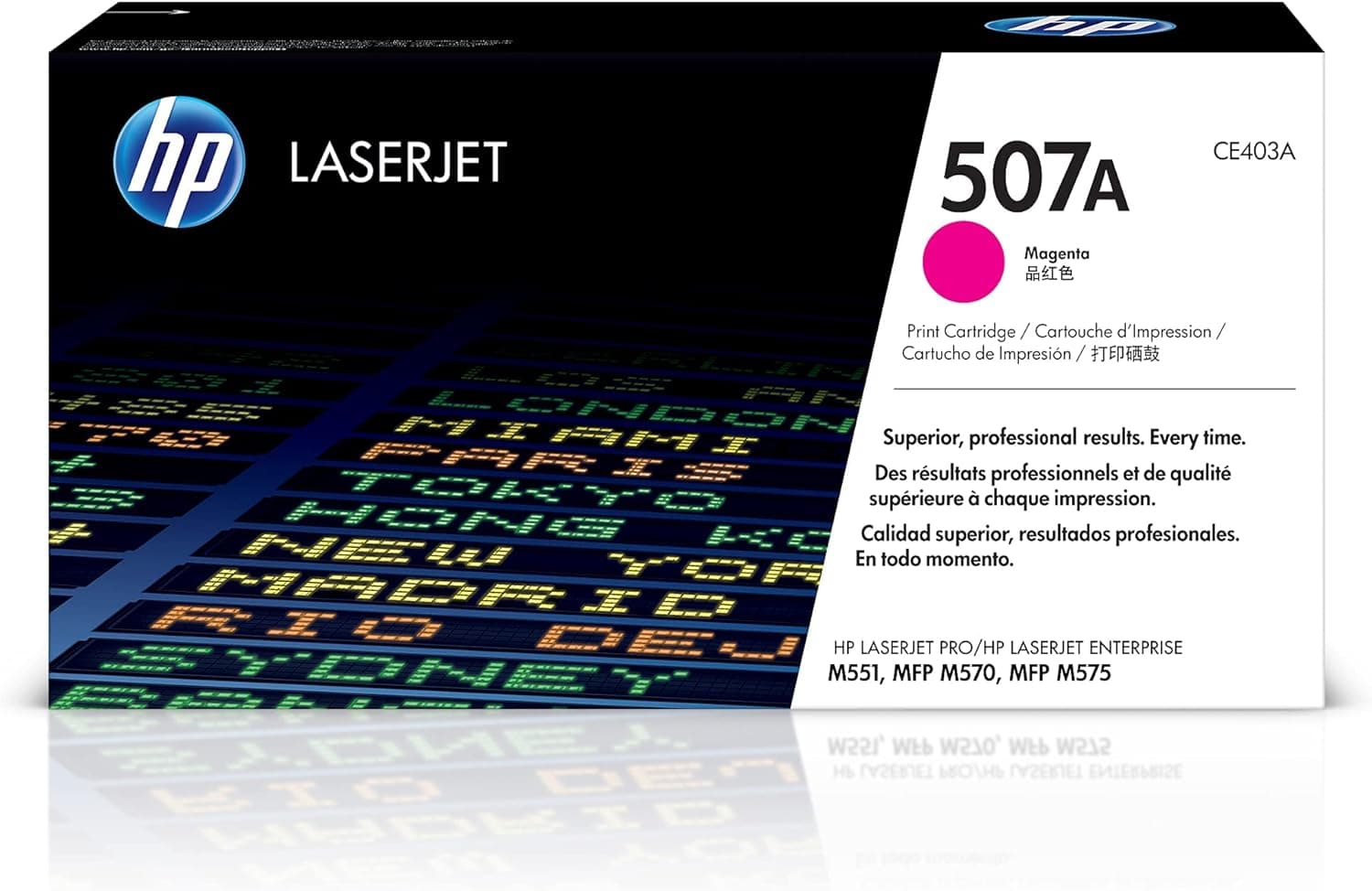 کارتریج لیزری رنگی قرمز اچ پی HP 507