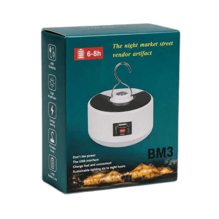 چراغ شارژی خورشیدی مدل BM3