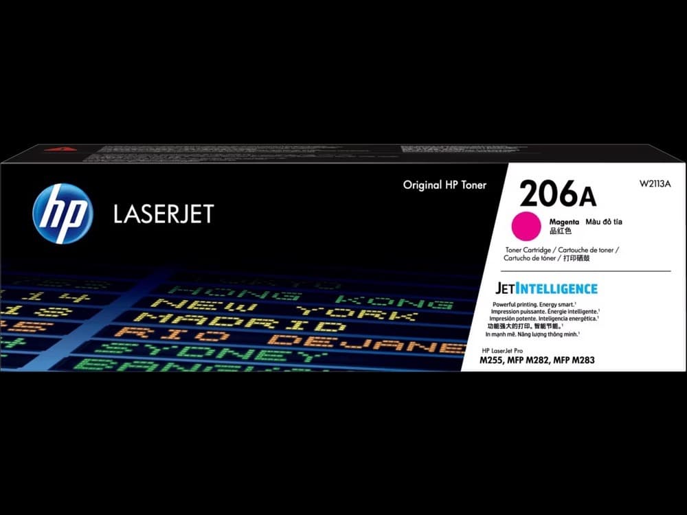 کارتریج لیزری رنگی قرمز اچ پی HP 206 — تصویر ۲