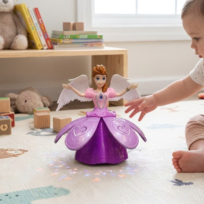 عروسک موزیکال مدل Angel Girl — تصویر ۸
