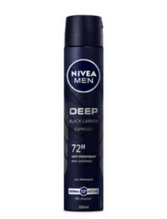 اسپری ضد تعریق نیوا مردانه Nivea Men Deep Black Carbon Espresso