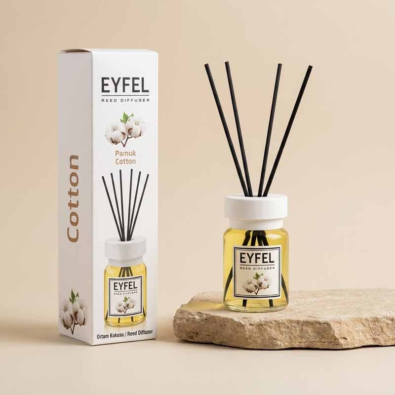 خوشبو کننده ایفل گل پنبه (کوتون) Cotton اصل ترکیه حجم 120 میل
