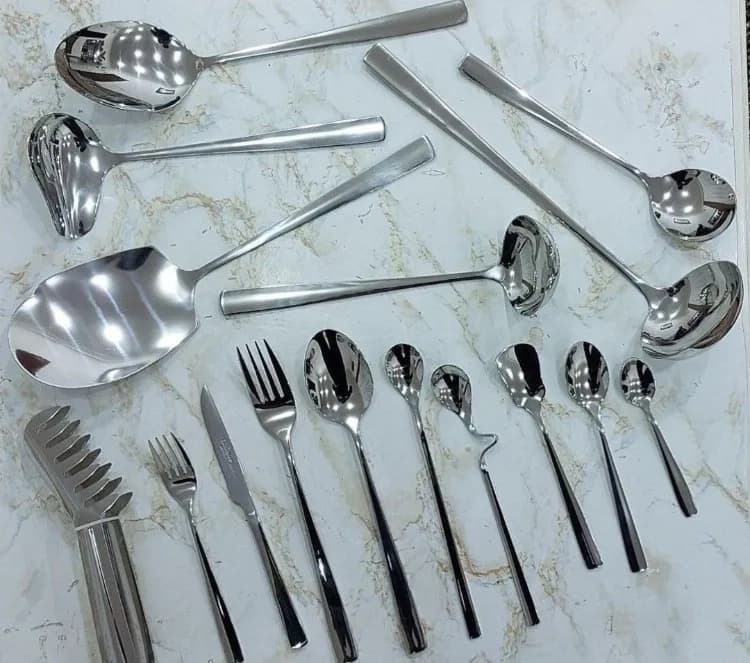 سرویس قاشق چنگال یونیک 144 پارچه 24 نفره مدل شیکاگو