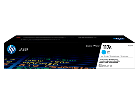 کارتریج لیزری رنگی آبی اچ پی HP 117 — تصویر ۲