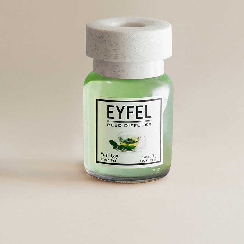 خوشبو کننده ایفل چای سبز (گرین تی) Green Tea اصل ترکیه حجم 120 میل — تصویر ۴