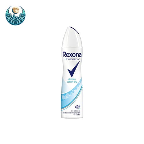 اسپری ضد تعریق زنانه رکسونا مدل Cotton Dry حجم 200 میلیلیتر — تصویر ۳