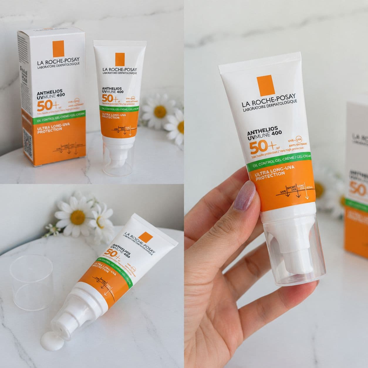 ژل کرم ضد آفتاب لاروش پوزای SPF50 مدل Anti-Shine | محافظت حرفه‌ای برای پوست چرب و مختلط