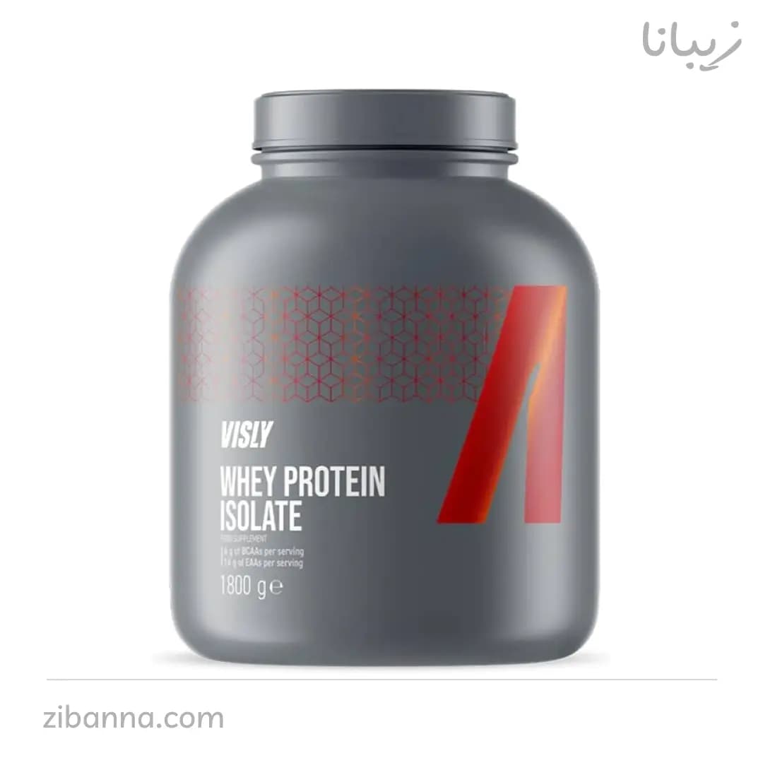 پروتئین وی ایزوله ویسلی Visly Whey Protein Isolate 1800 g — تصویر ۲