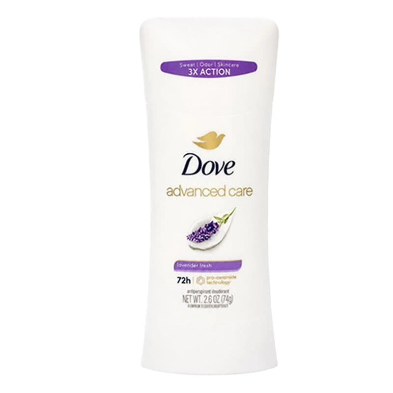 مام صابونی داو لوندر مدل Advanced Care Lavender & Vanilla وزن 74 گرم