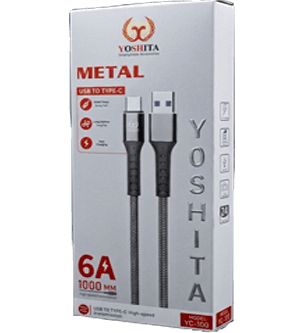 کابل USB به Type-C یوشیتا (Yoshita) مدل YC-100