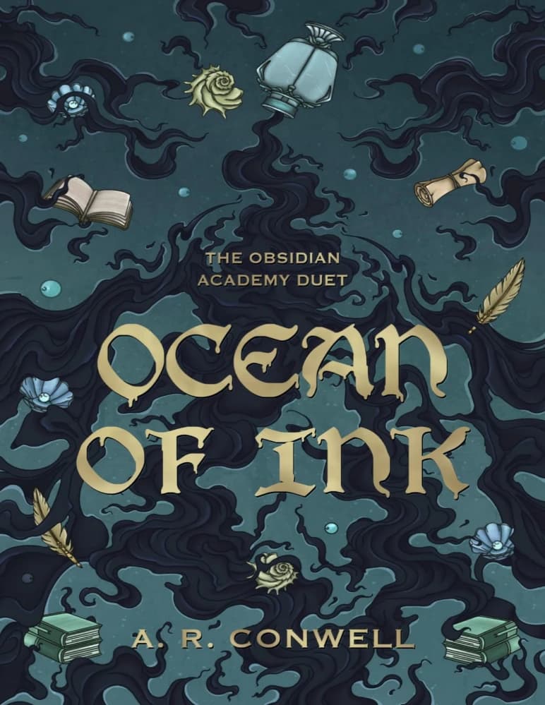 کتاب Ocean of Ink (اقیانوسی از جوهر) نسخه PDF انگلیسی | نویسنده A R Conwell (ای آر کانول)
