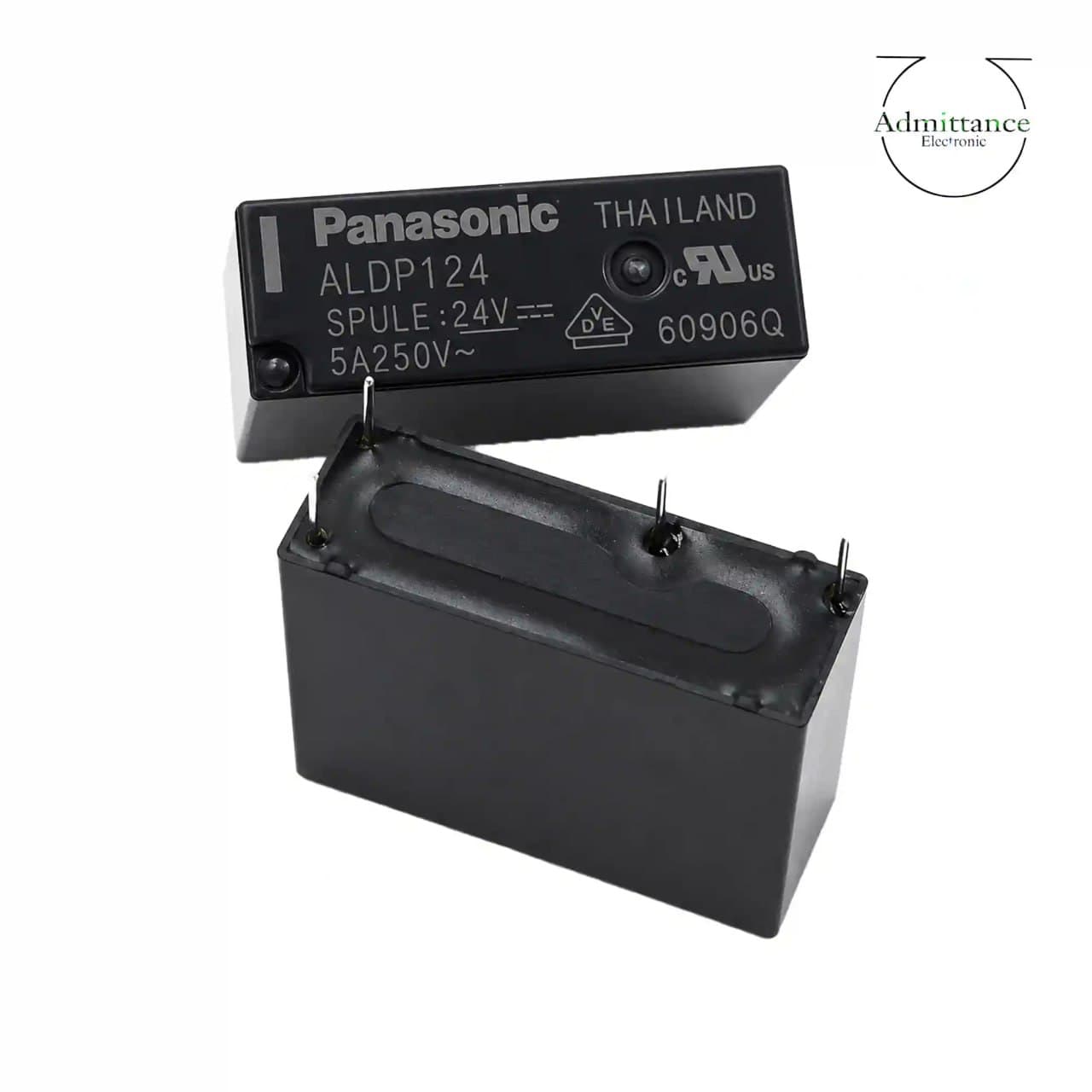 رله پکیجی پاناسونیک 24ولت 5 آمپر 4 پایه PANASONIC ALDP124